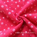 Latest designs printed fabric polar fleece fabric for garments